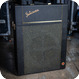 Selmer-Futurama Bassist Piggyback Head & Cabinet-1963-Black