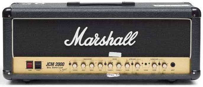Marshall Dsl 50 Head Ex Gary Moore 2001 Black