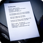 Oasis The Hindu Times A3 Laminated Lyrics 2000s