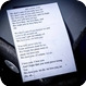 Oasis We Love You A3 Laminated Lyrics