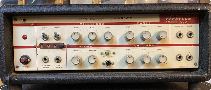 Marrè Electron Amplidina Complex 1964