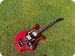 Eko 700V4 1961 1965 Red Sparkle Mother Of Pearl 1961 Red Sparkle Mother Of Pearl