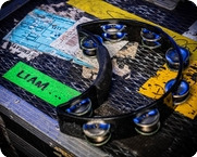 Oasis Liam Gallagher StageTour Used Rythmntec Tambourine 2000 Black