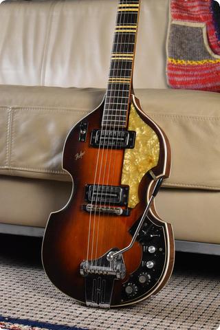 Hofner 459tz 1967 Sunburst