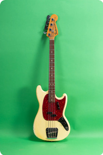 Fender Mustang Bass 1968 Olympic White