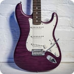 Fender Custom Shop Deluxe Stratocaster 2014 Purple Satin
