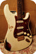 Fender Custom Shop Stratocaster Sunburst Olympic White Overspray