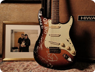 Fender-Stratocaster - Live Aid – Ex Kevin Armstrong - David Bowie - Iggy Pop-1963