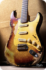 Fender Custom Shop-63 Reissue-2024-Super Heavy Relic 3 Color Sunburst Sparkle