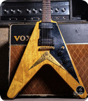 Gibson-Flying V Korina Reissue-1984-Natural 