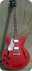 Gibson Lefty ES335 DOT Reissue 59 Custom Shop 2008 Cherry Flam And Back