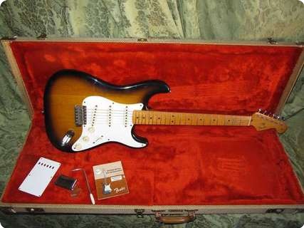 Fender Stratocaster Fullerton '57 Vintage Reissue 1983 Sunburst