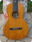 Joseph Bohmann Parlor Guitar 1898 Natural Finish