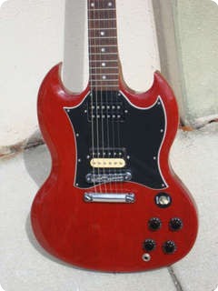 Gibson Sg Special '67 Reissue  2003 See Thru Cherry