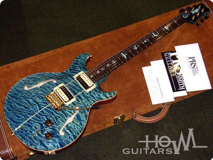 Paul Reed Smith Private Stock Santana Ⅱ Hollow 2007 Turquoise Blue