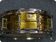 Ludwig USA Hammered Brass Snaredrum LB420BKT 2011