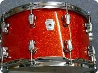 Ludwig Keystone Snaredrum 2011 Orange Glass Glitter