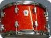 Ludwig Keystone Snaredrum 2011 Orange Glass Glitter