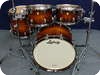 Dw USA Collectors Legacy Exotic Drumset Black Natural Burst Over Sumauma