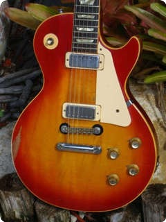 Gibson Les Paul Deluxe 1974 Cherry Sunburst
