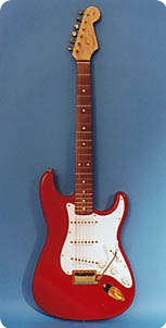 Fender Reissue Bill Carson J.page Era 1993 Cimmeron Trasparent Flame Top