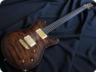 Nik Huber Guitars Dolphin Redwood 2008 Tigereye Burst