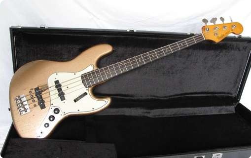 Fender Jazz Bass *norman Watt Roys Blockhead* 1962 Shoreline Gold