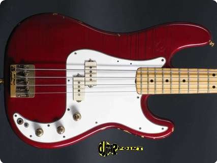 Fender Precision 1980 Candy Apple Red