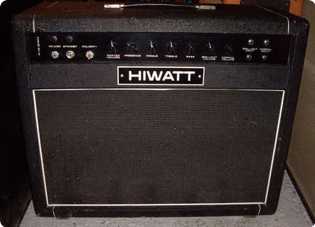 Hiwatt Custom 100 Combo Mod Sa212 1978