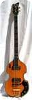 Hofner Deluxe Super Beatle Violin Bass G5001 1969 Natural Gold Parts