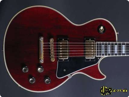 Gibson Les Paul Custom 1976 Wine Red Guitar For Sale GuitarPoint Gibson Les Paul Custom 1976 Wine Red Guitar For Sale GuitarPoint