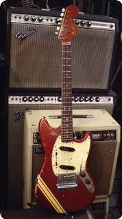 Fender Mustang 1969 Candy Apple Red Car Competitions