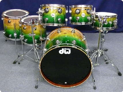 Dw Dw Collector's Maple Mahogany Exotic Shellset 2012