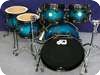 Dw DW Collectors Laquer Specialty Drumset 2012 Regal Blue To Black Burst