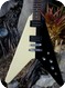 Gibson FLYING V 1985 Black And White Finish