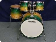 Yamaha PHX Hybrid Custom Shellset 2012 Turquoise Fade Over Ash