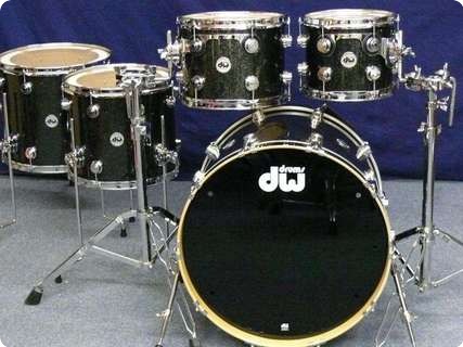 Dw Dw Collector's Finish Ply Shellset 2012 Black Ice (finish Ply)