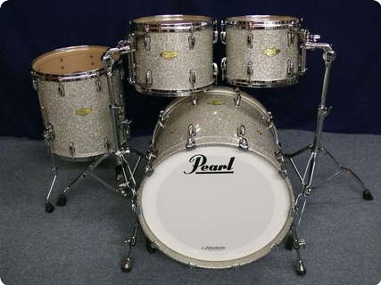 Pearl Master Premium Mmp Shellset 2012 Silver Sparkle (high Gloss)