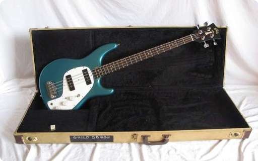 Guild Sb 202 1982 Metallic Blue