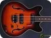 Hoyer Semiacoustic Bass 1967-Sunburst