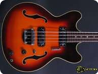 Hoyer Semiacoustic Bass 1967 Sunburst