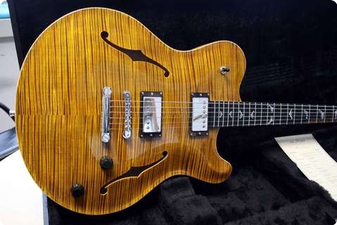 Nik Huber Guitars Rietbergen Proto Run Ltd 2012 Double Stained Amber