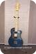 Hagstrom De Luxe 90 1959-Blue Sparkle/ White Pearl