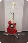 Hagstrom De Luxe 90 1960 Red Sparkle White Pearl