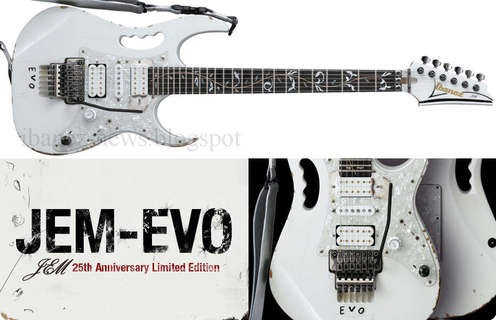 Ibanez Steve Vai Evo Relic Jem 25th Anni Ltd 2012