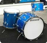 Ludwig Ludwig Shell Pack From The 70s Blue Sparkle