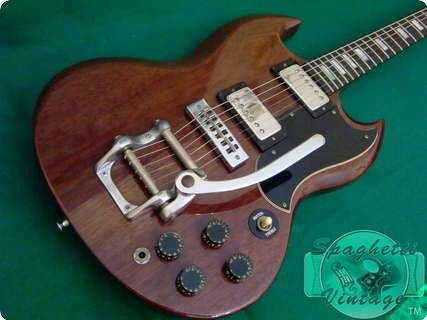 Gibson Sg Standard / Bigsby Excellent Condition, Gigbag 1974 Cherry