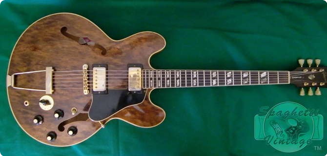 Gibson Es 345 Td Hsc All Original 1974 Walnut