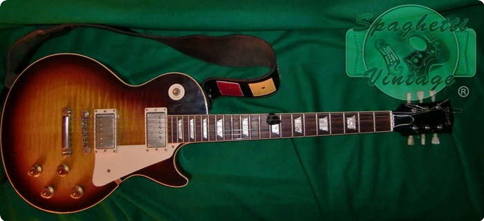 Gibson Les Paul 1960 Reissue Custom Shop Vos Ohsc 2007 Darkburst