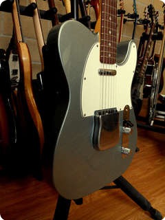Fender Usa Custom Shop '67 Telecaster (limited Edition 200)  Firemist Silver Relic 
